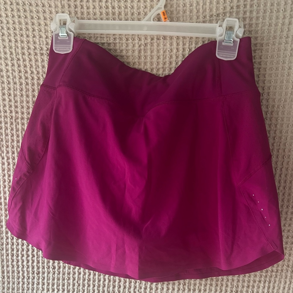 Athleta Fuchsia Run With It Skort